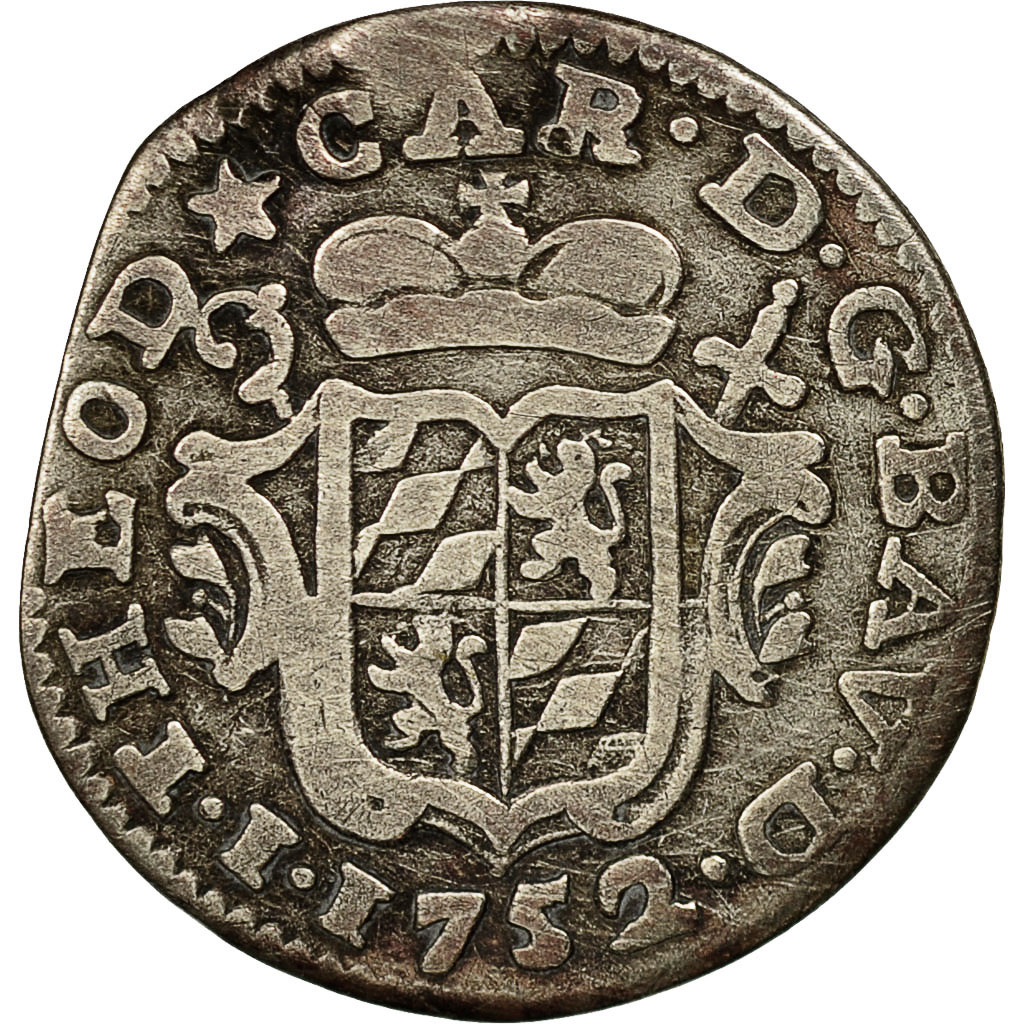 Coin, LIEGE, John Theodore, Plaquette, 1752, Liege, , Silver, KM:152
