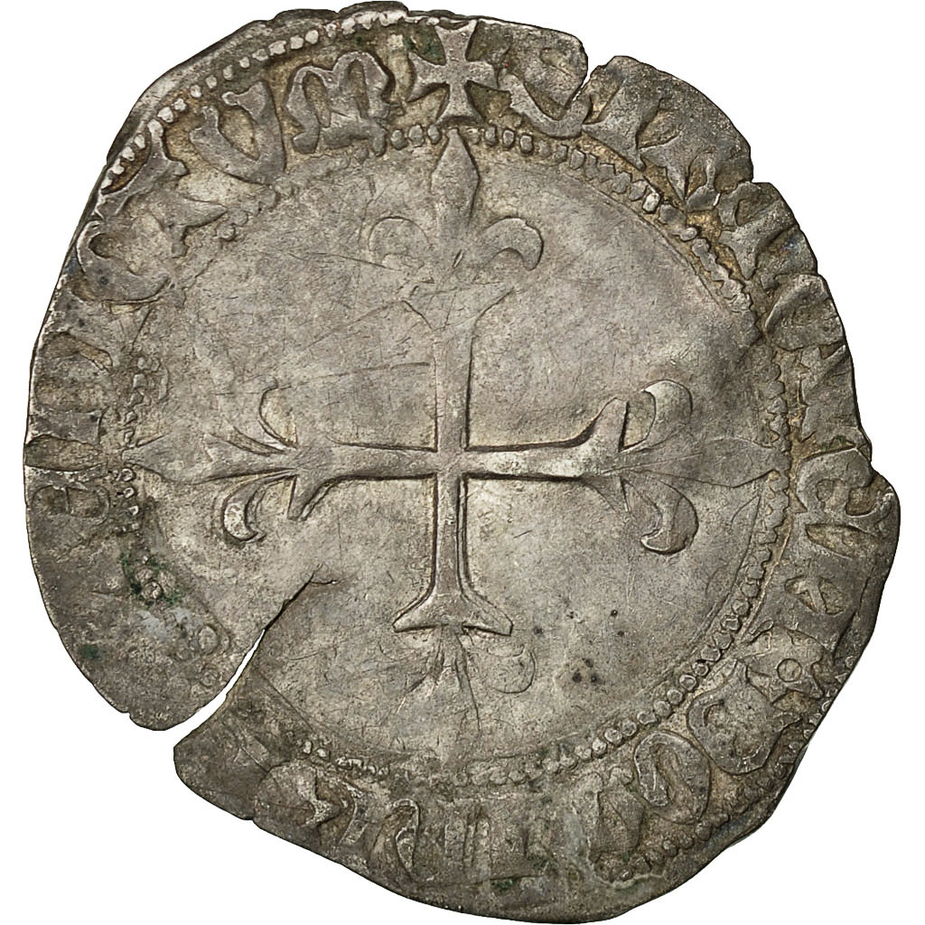Coin, France, Louis XI, Gros de Roi, Tournai, VF, Silver, Duplessy:548