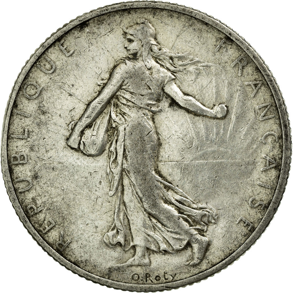 Coin, France, Semeuse, 2 Francs, 1905, Paris, , Silver, KM:845.1