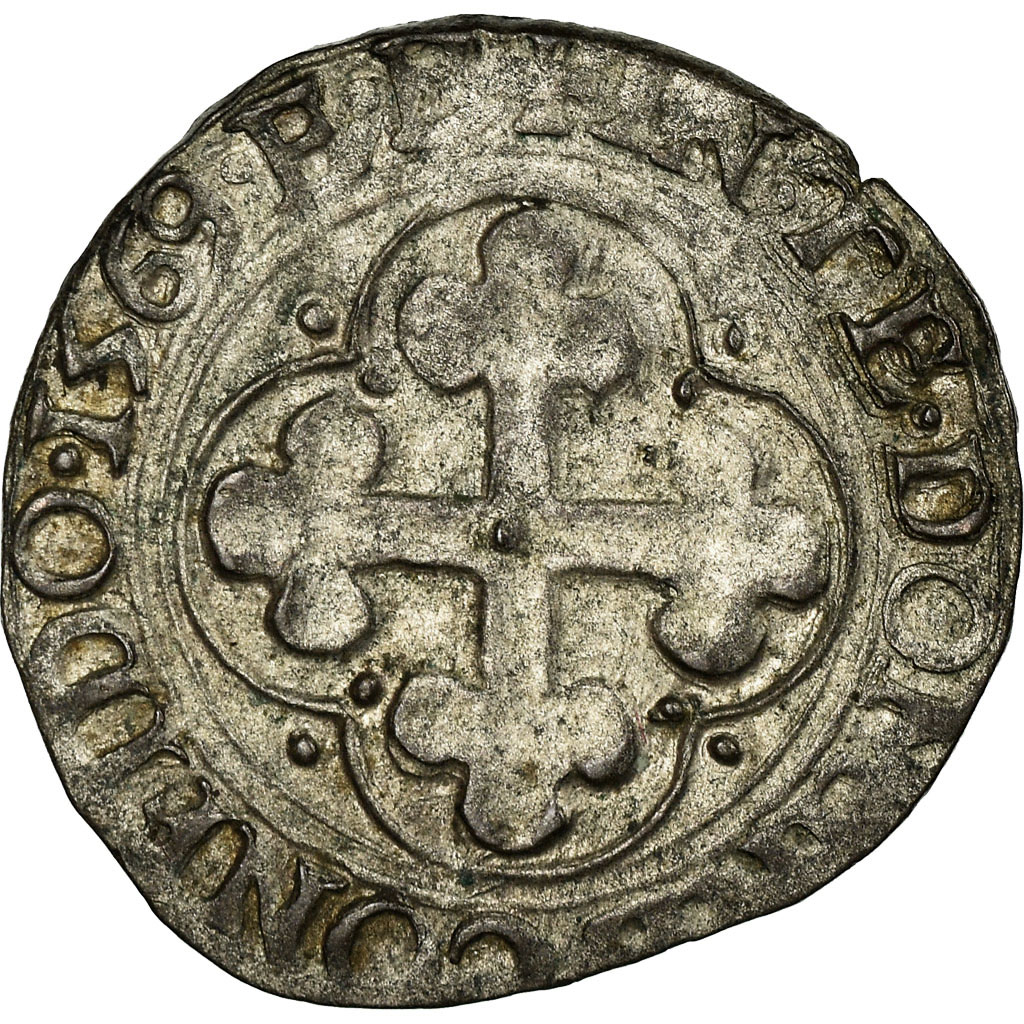 Coin, France, SAVOY, Emmanuel Philibert, Soldo, 1569, Chambéry, 