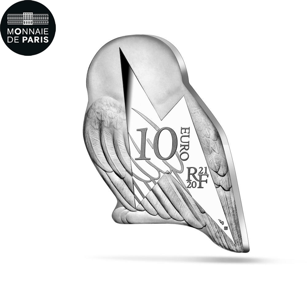 France, 10 Euro, HARRY POTTER - HEDWIGE, 2021, FDC, Argent