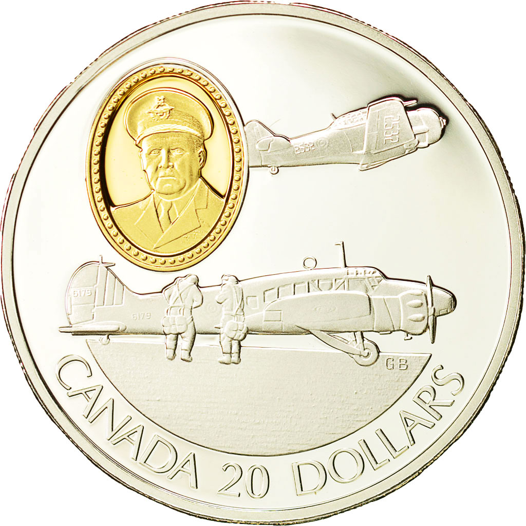 Coin, Canada, Elizabeth II, 20 Dollars, 1990, Royal Canadian Mint, Ottawa