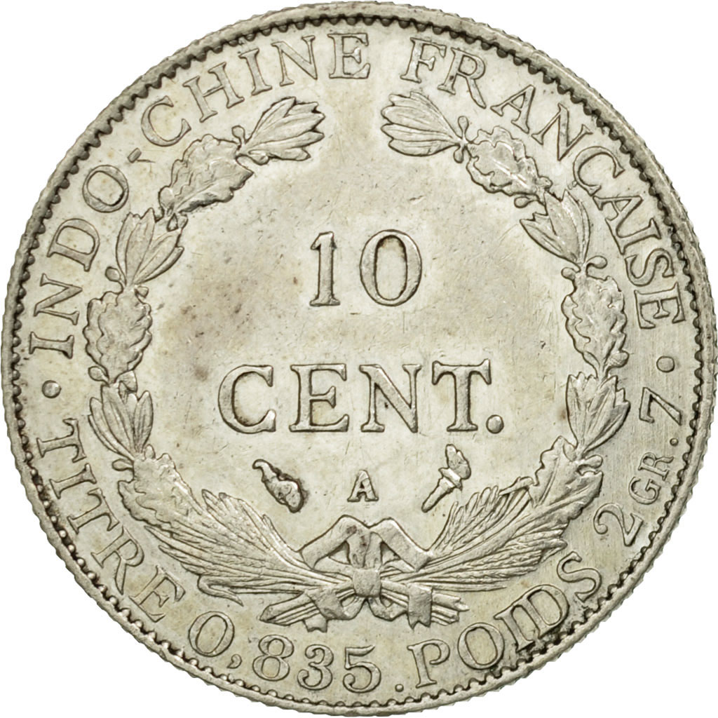 Coin, FRENCH INDO-CHINA, 10 Cents, 1901, Paris, , Silver, KM:9