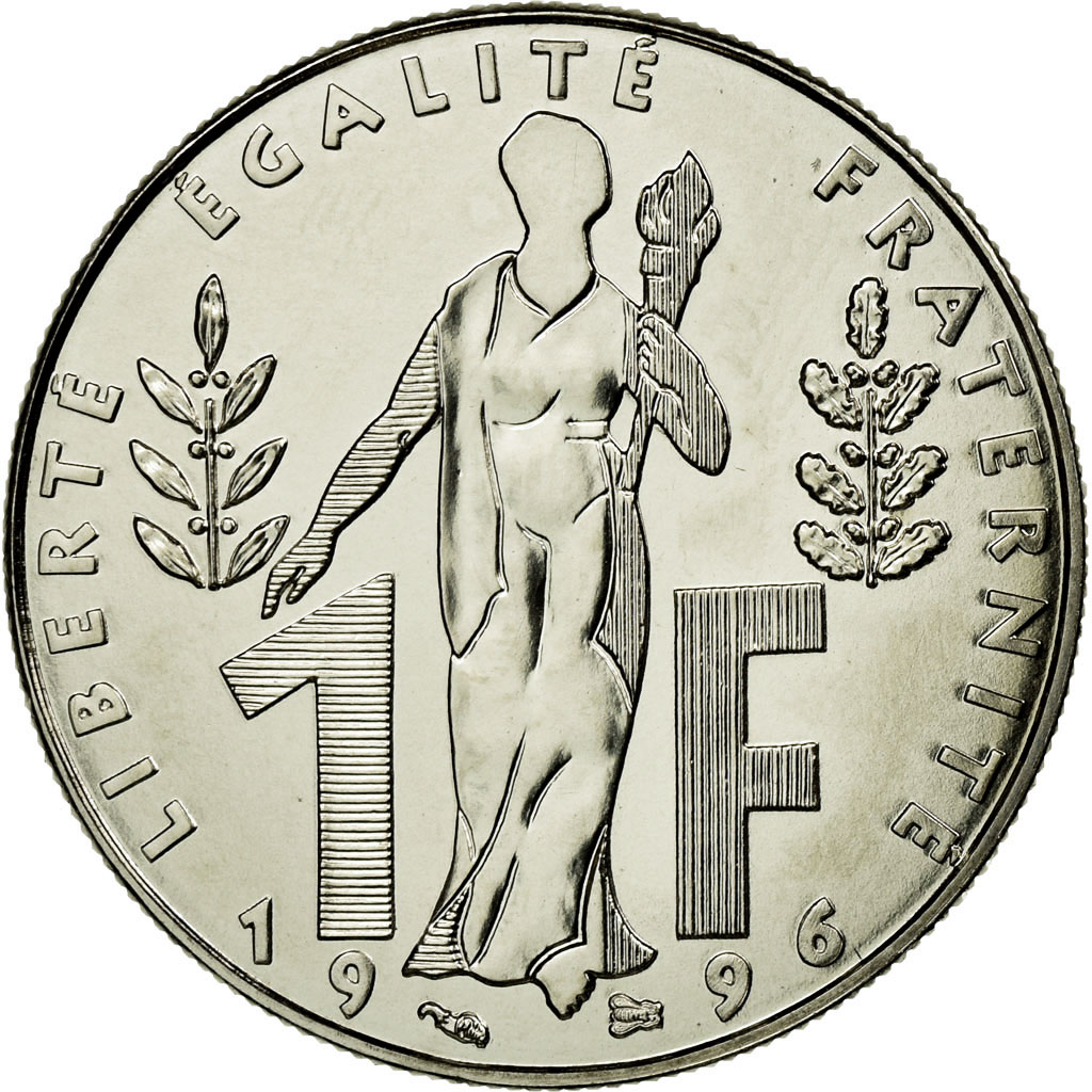 Coin, France, Jacques Rueff, Franc, 1996, Paris, ESSAI, , Nickel, KM:1160