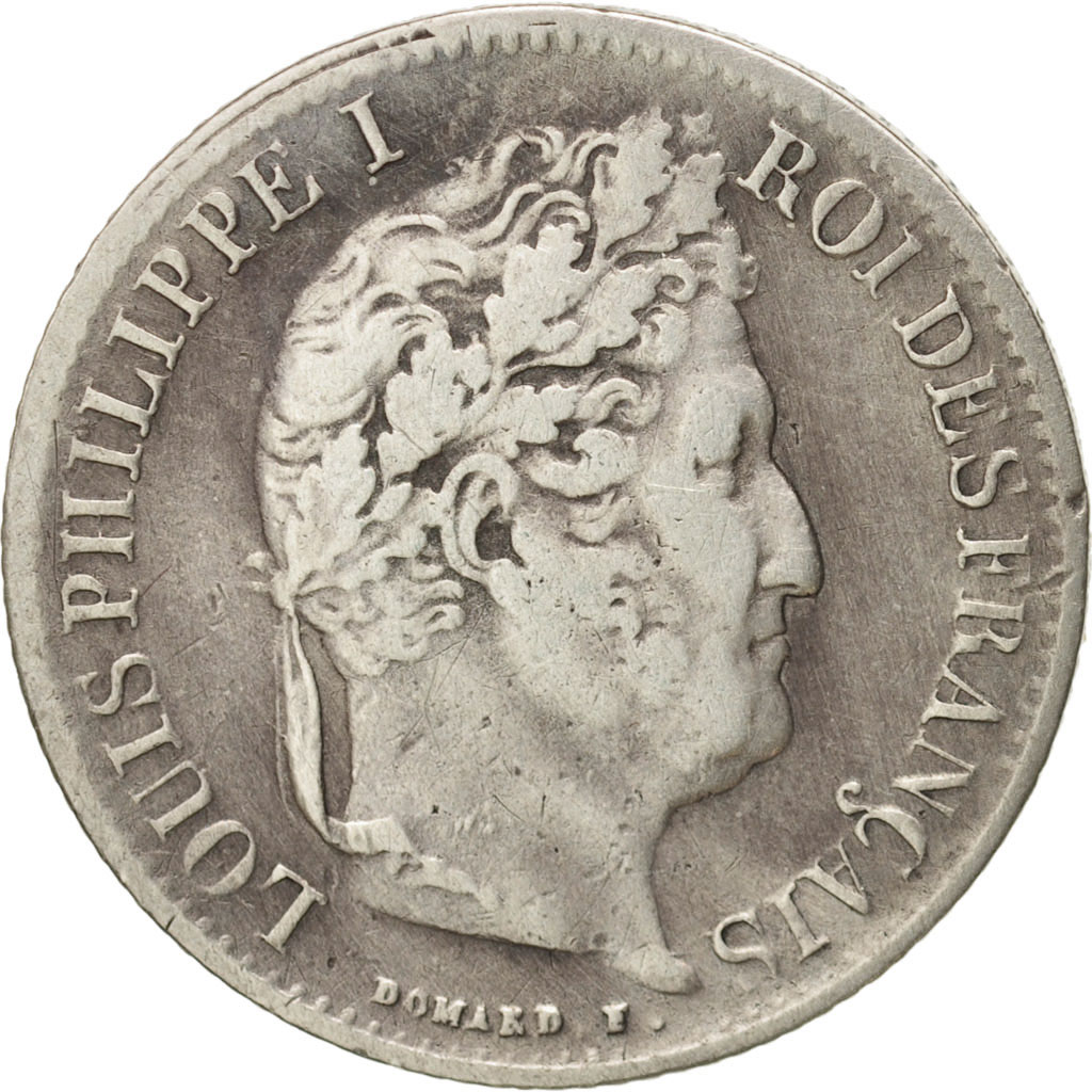 Coin, France, Louis-Philippe, 1/2 Franc, 1841, Lille, , Silver