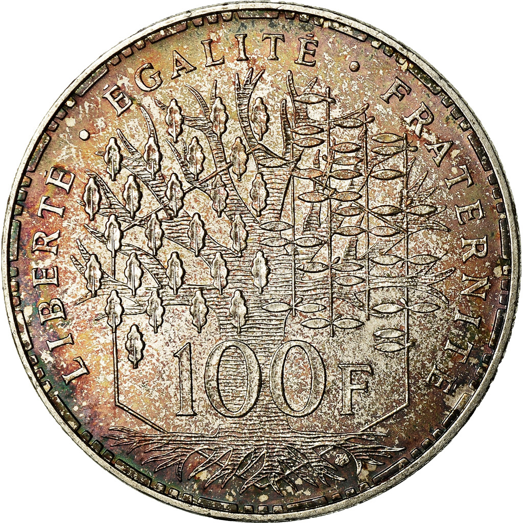 Coin, France, Panthéon, 100 Francs, 1985, Paris, , Silver, KM:951.1