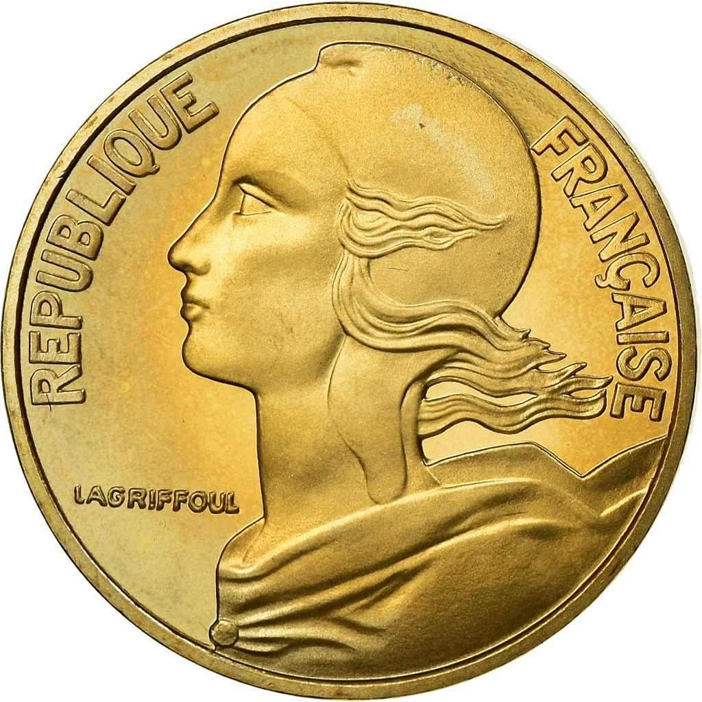 Coin, France, Marianne, 10 Centimes, 2001, Paris, Proof, 