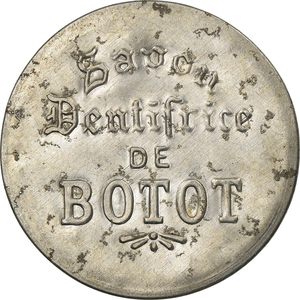Coin, France, Savon Dentifrice de Botot, 20 Centimes, Timbre-Monnaie, EF