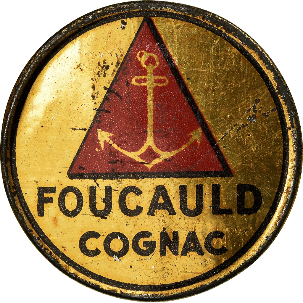 Coin, France, Foucault Cognac, 5 Centimes, Timbre-Monnaie, , Métal