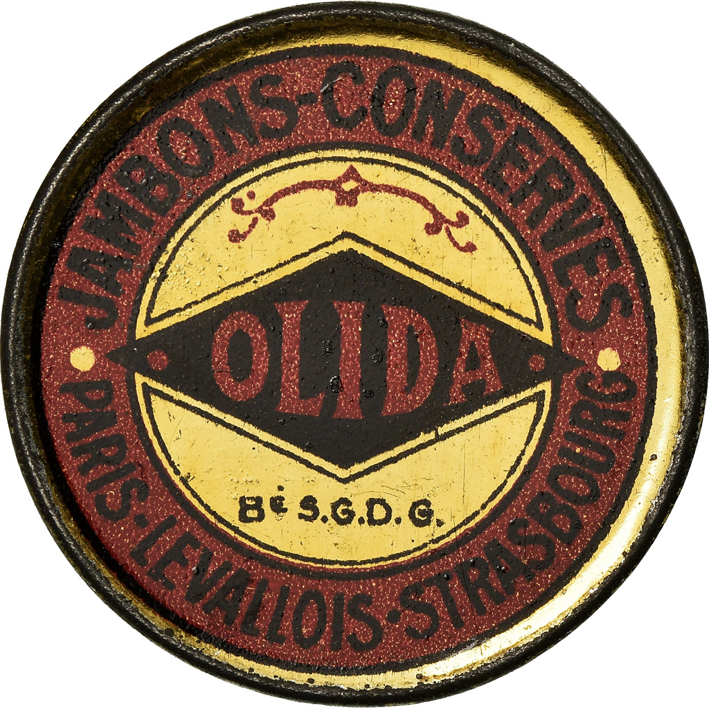 Coin, France, Olida, Jambons-Conserves, 5 Centimes, Timbre-Monnaie, 