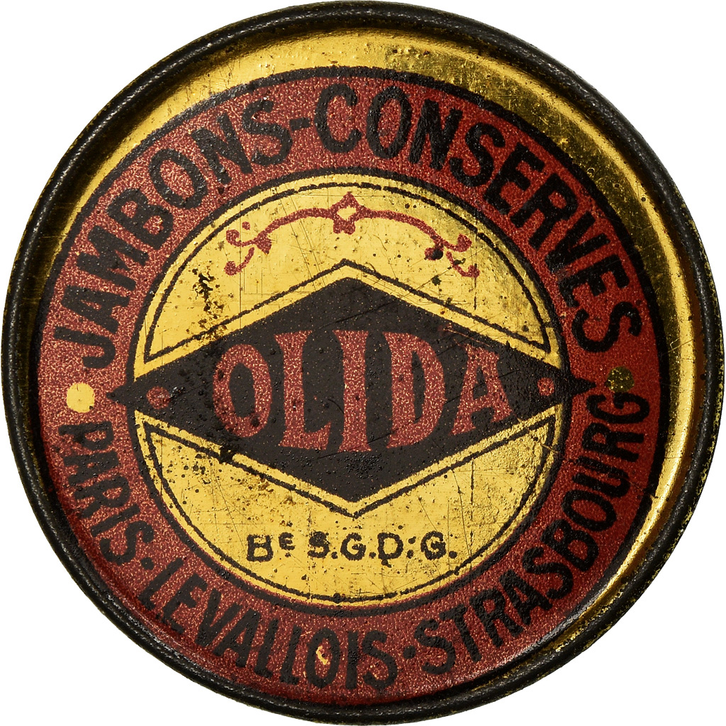 Coin, France, Olida, Jambons-Conserves, 25 Centimes, Timbre-Monnaie, AU