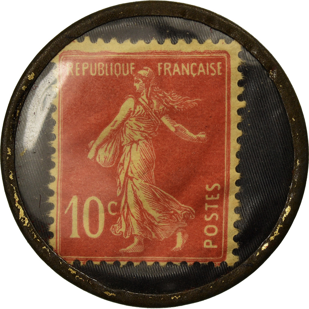 Coin, France, Alimentation Pietri Marseille, 10 Centimes, Timbre-Monnaie