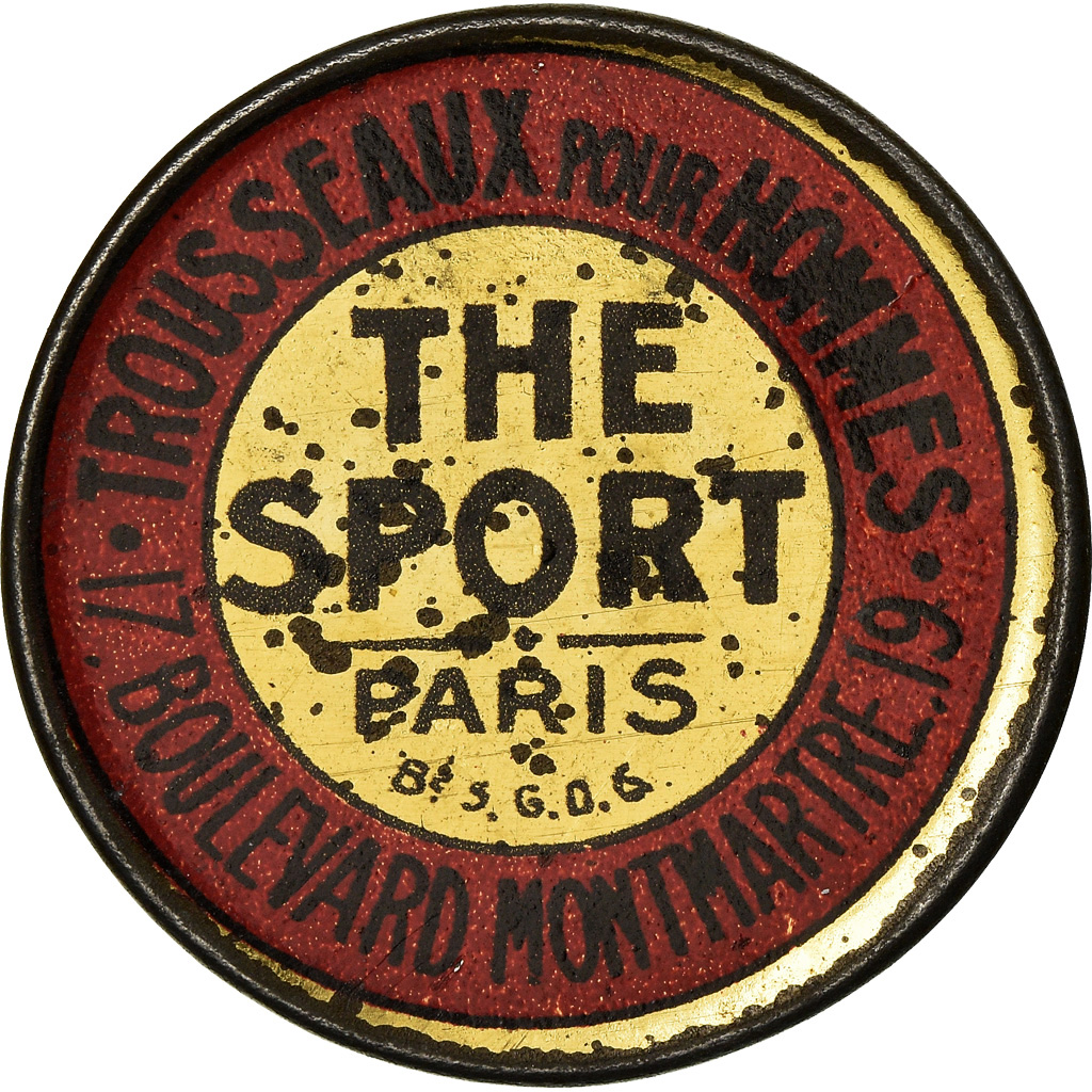Coin, France, The Sport, Trousseaux, Paris, 5 Centimes, Timbre-Monnaie
