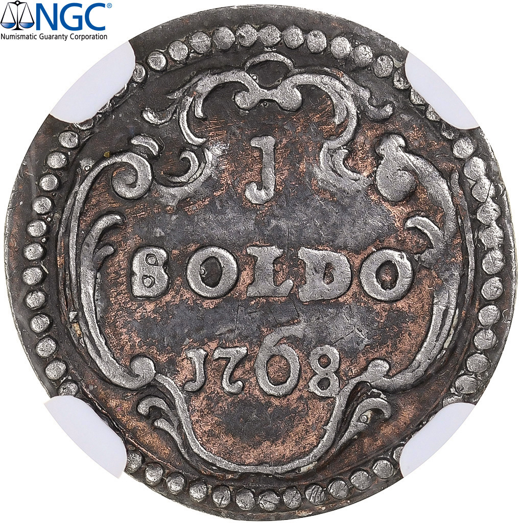 Coin, France, Pascal Paoli, Soldo, 1768, Corte, NGC, AU50, Billon, graded