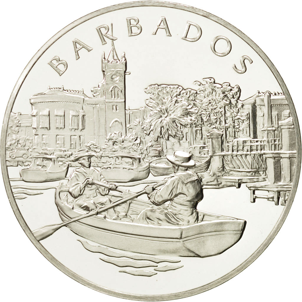 France, Medal, Nations du Monde, Barbade, Politics, Society, War, 