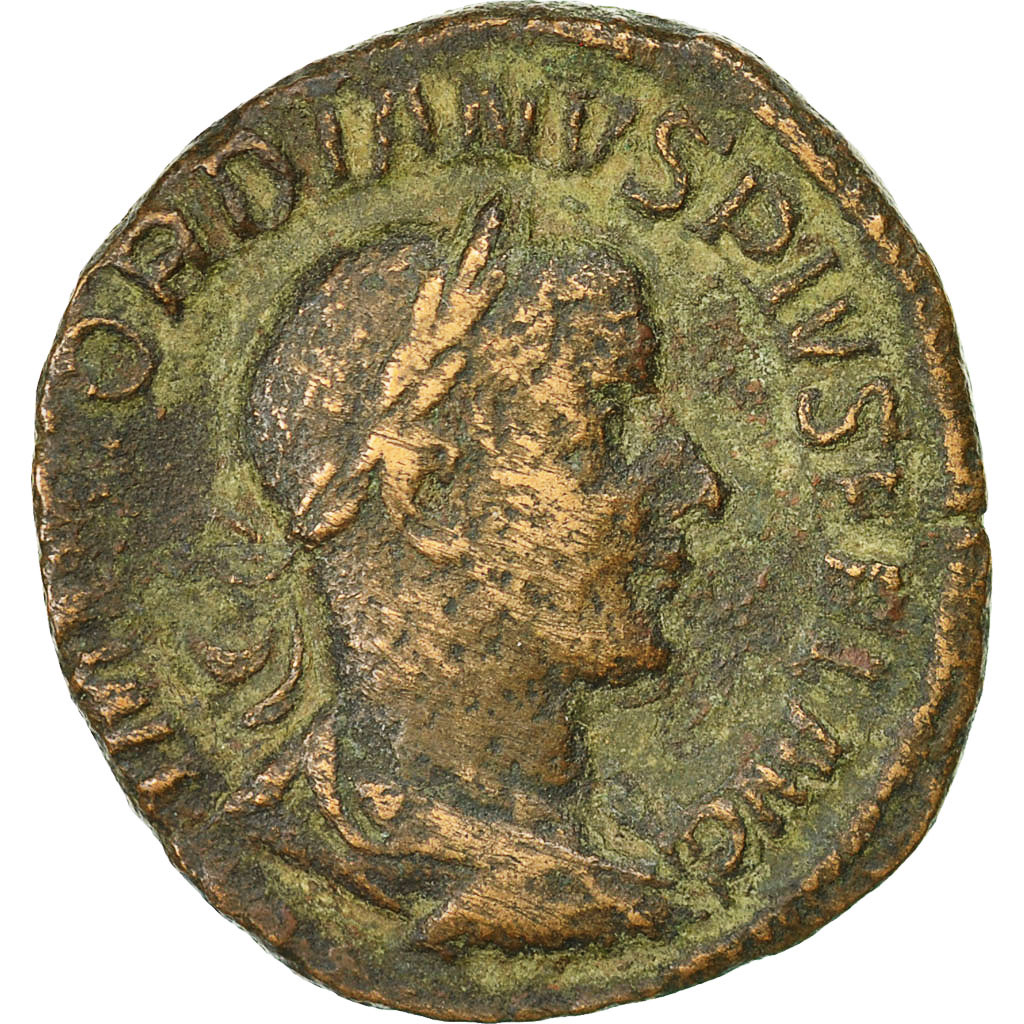 Coin, Gordian III, Sestertius, 243, Rome, , Copper, Cohen:273