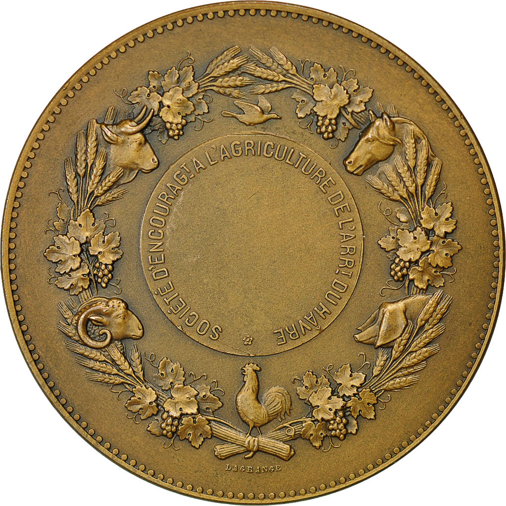 France, Medal, Médaille agricole, Dupuis.D, , Bronze