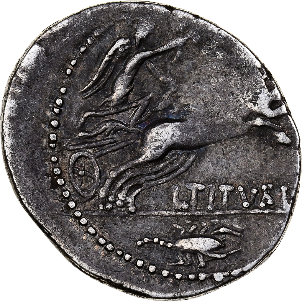 Tituria, Denarius, 89 BC, Rome, Silver, , Crawford:344/3