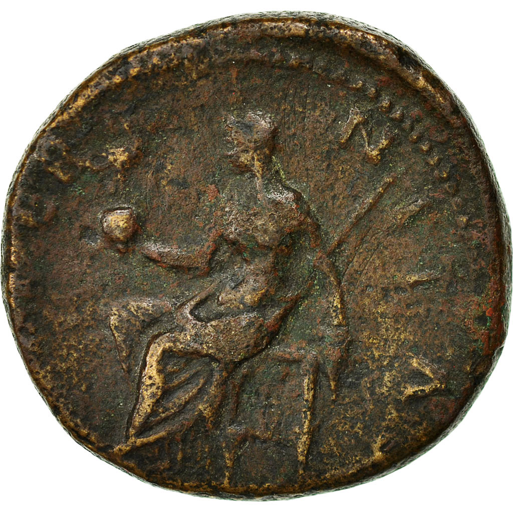 Coin, Faustina I, Sestertius, 147, Rome, , Copper, RIC:1156
