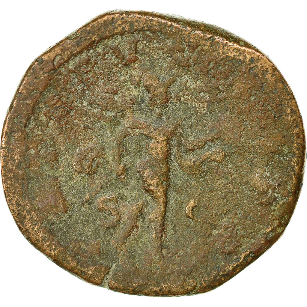 Coin, Severus Alexander, Sestertius, AD 226, Rome, , Copper, RIC:440c