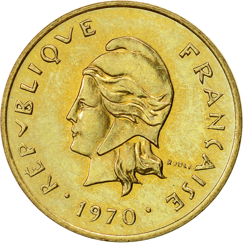 Coin, New Hebrides, Franc, 1970, Paris, , Aluminum-Bronze, KM:E4