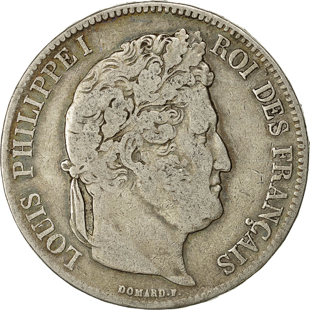 Coin, France, Louis-Philippe, 5 Francs, 1832, Limoges, , Silver
