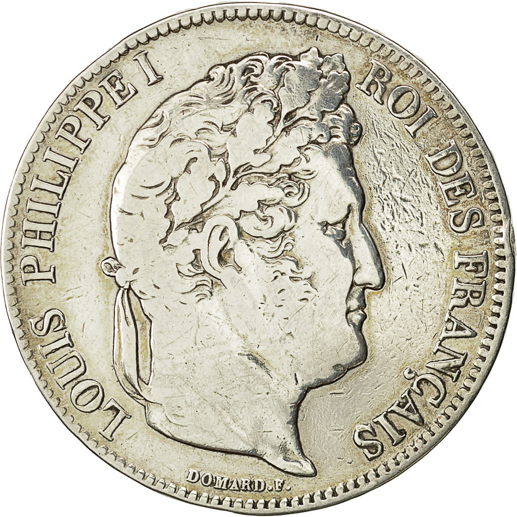 Coin, France, Louis-Philippe, 5 Francs, 1832, Marseille, , Silver