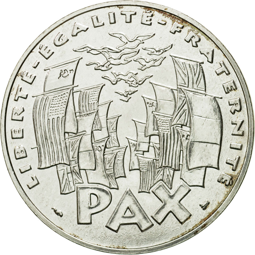 Coin, France, 8 mai 1945, 100 Francs, 1995, Pessac, ESSAI, , Silver