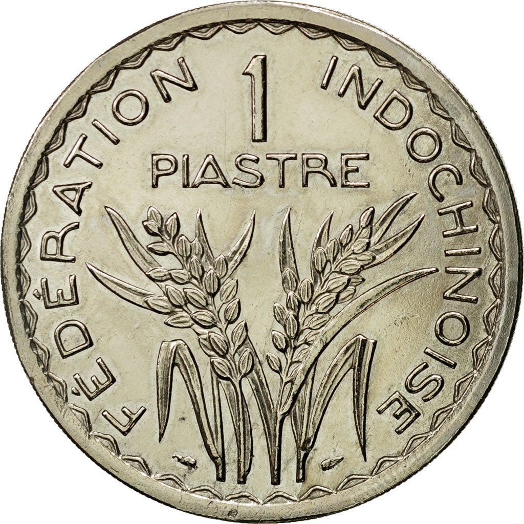 Coin, FRENCH INDO-CHINA, Piastre, 1946, Paris, ESSAI, MS(63), Copper-nickel