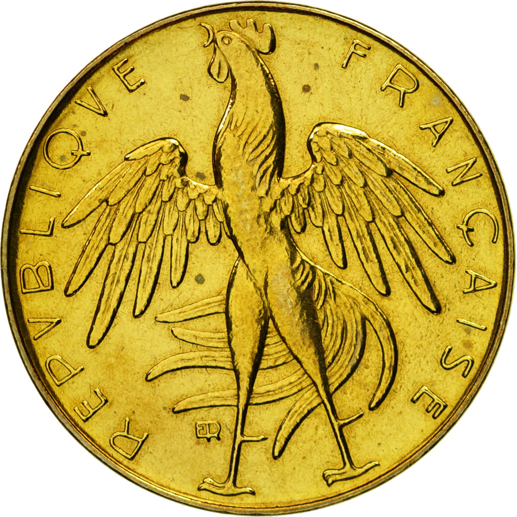 Coin, France, Essai de Rousseau, 20 Centimes, 1961, Paris, ESSAI, 