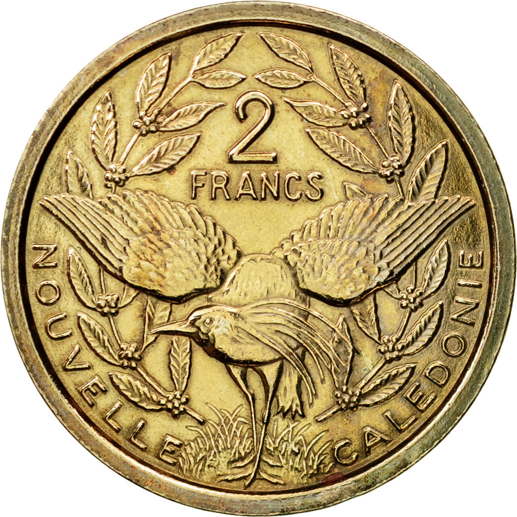 Coin, New Caledonia, 2 Francs, 1949, Paris, ESSAI, , Copper-nickel