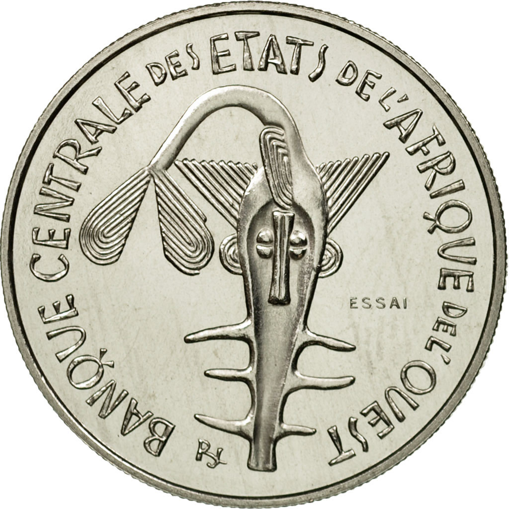 Coin, West African States, 100 Francs, 1967, Paris, ESSAI, , Nickel