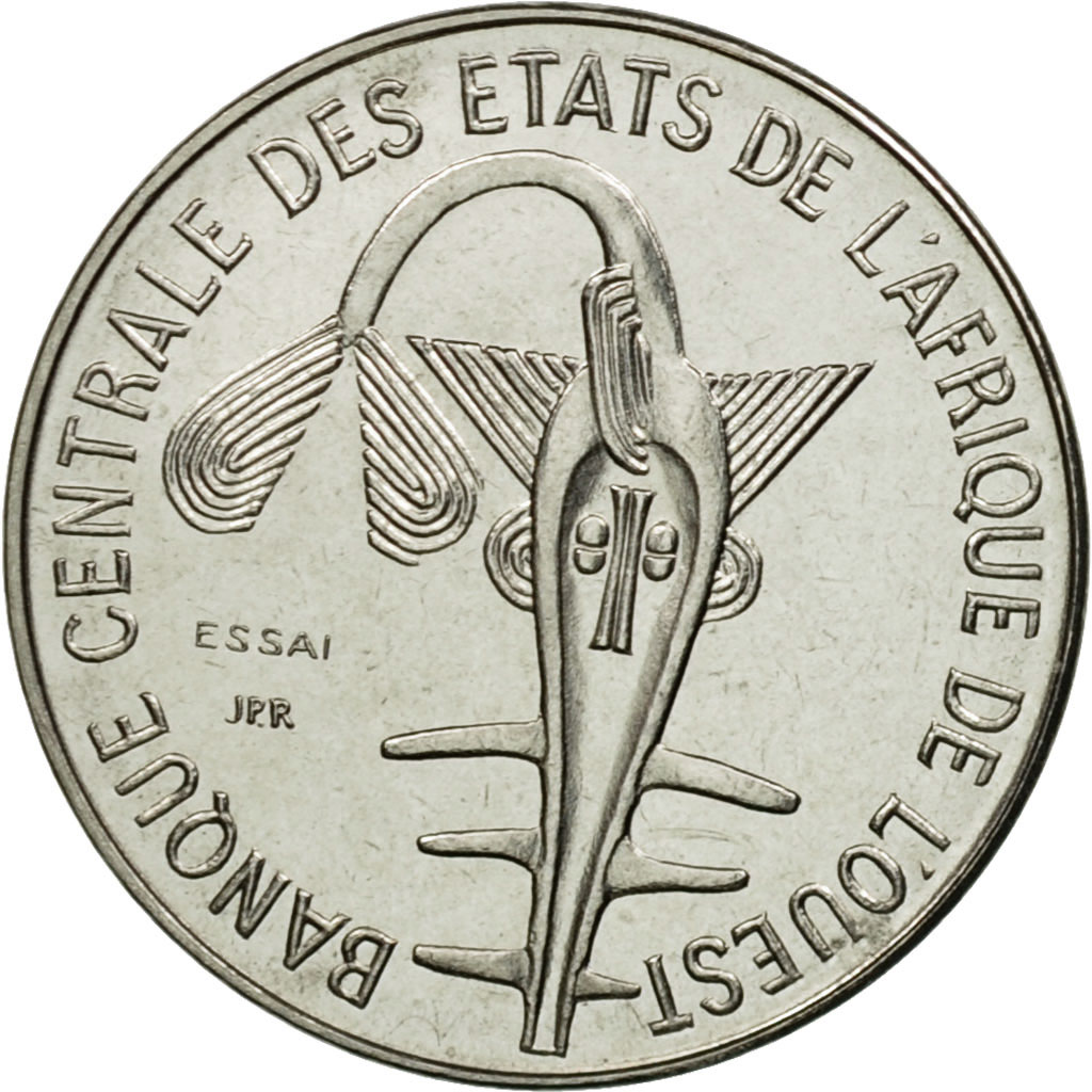 Coin, West African States, Franc, 1976, Paris, ESSAI, , Steel, KM:E8