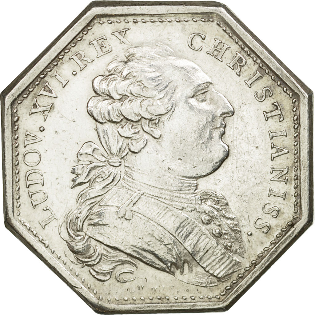 France, Token, Louis XVI, Duvivier, , Silver, Feuardent:13388 var.