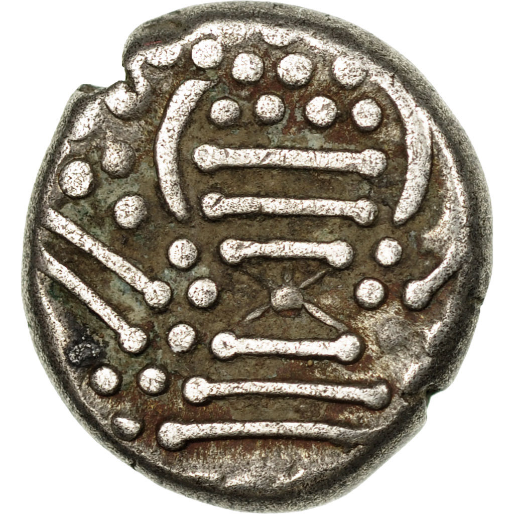Coin, India, Indo-Sasanian, Chalukyas of Gujarat, Gadhaiya Paisa, Drachm