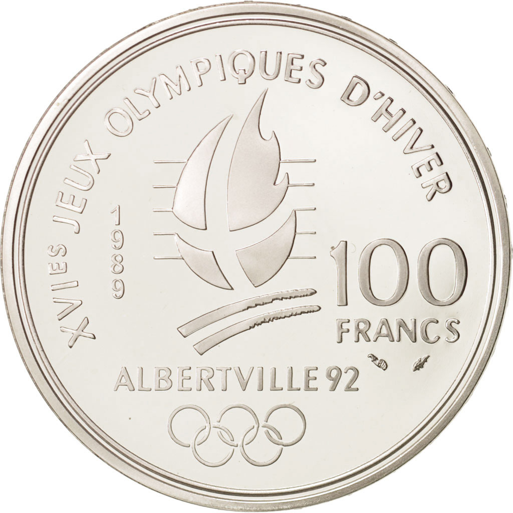 Coin, France, 100 Francs, 1989, , Silver, KM:971