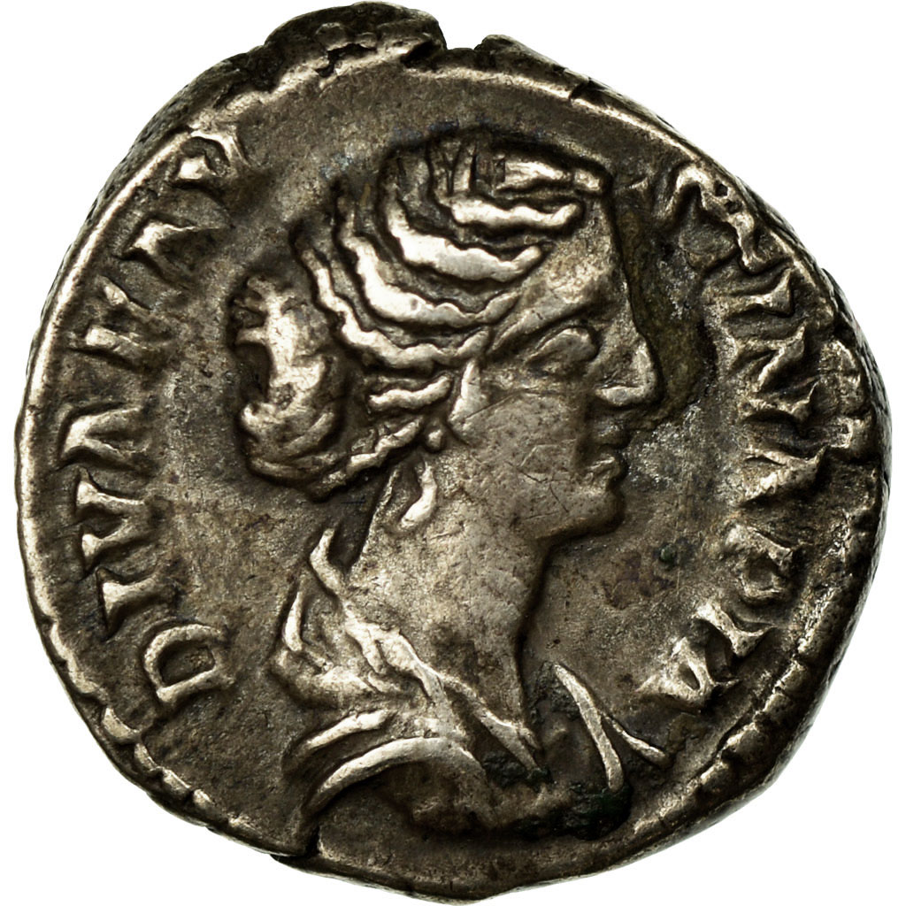 Coin, Faustina II, Denarius, 175-176, Rome, , Silver, RIC:740