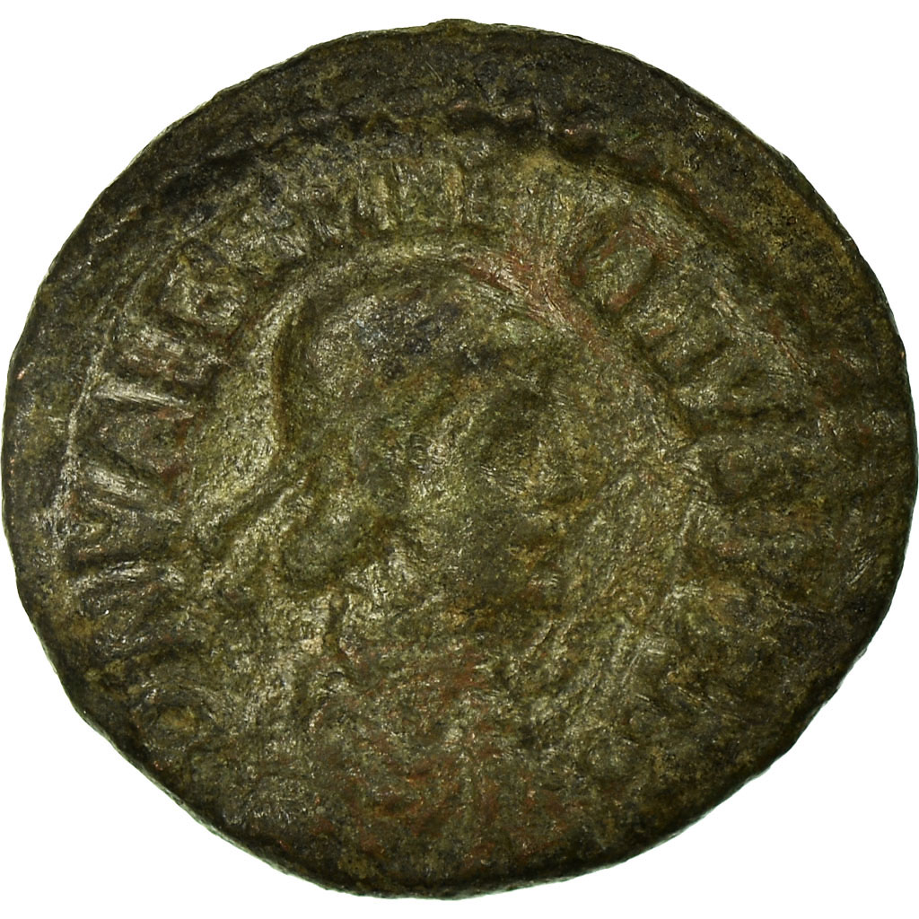 Coin, Valentinian II, Nummus, AD 383-384, Siscia, , Copper, RIC:39