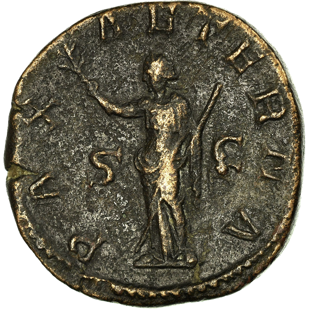 Philip II, Sestertius, 246-249, Rome, Bronze, , RIC:268a | Roman