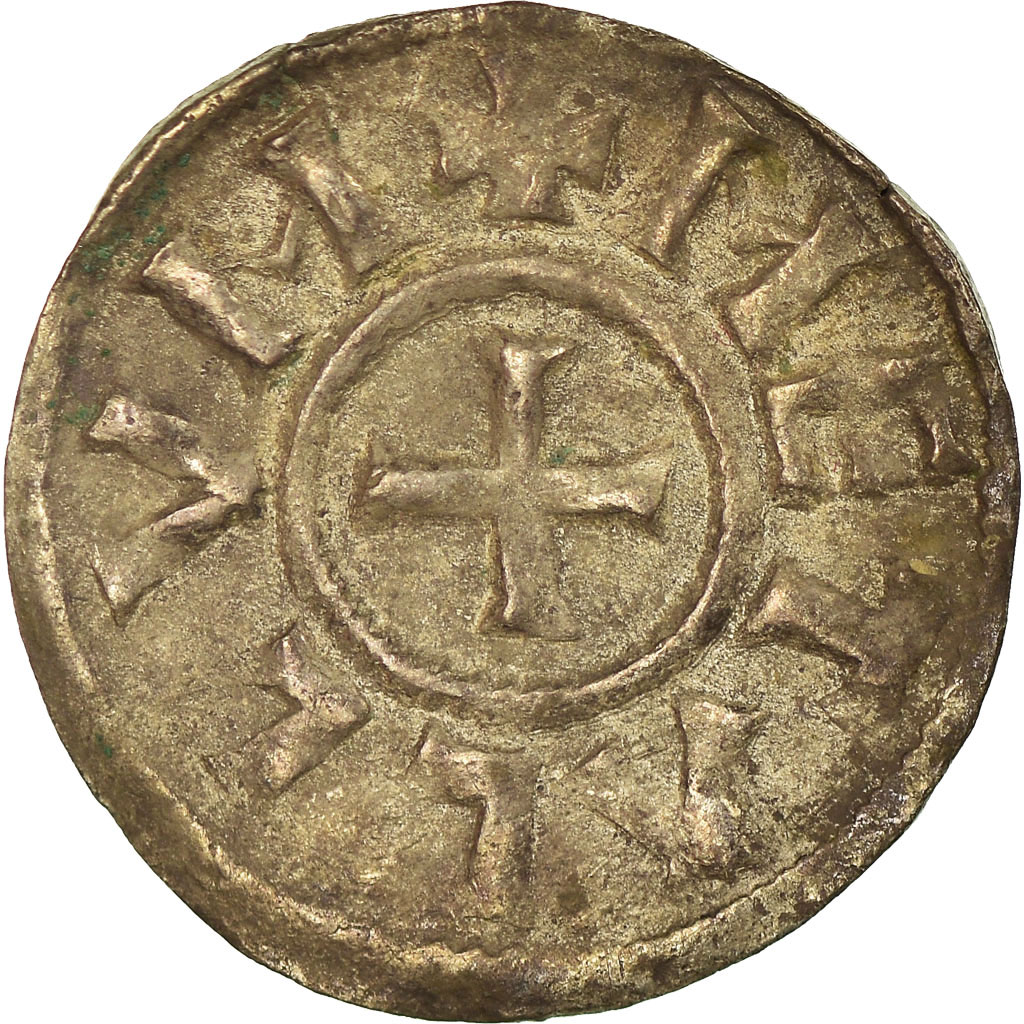 France, Louis the Pious, Denier, 822-840, Melle, Silver, , Depeyrot:61