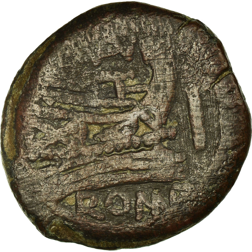 Coin, Saufeius, As, 152 BC, Rome, , Bronze, Crawford:204/2