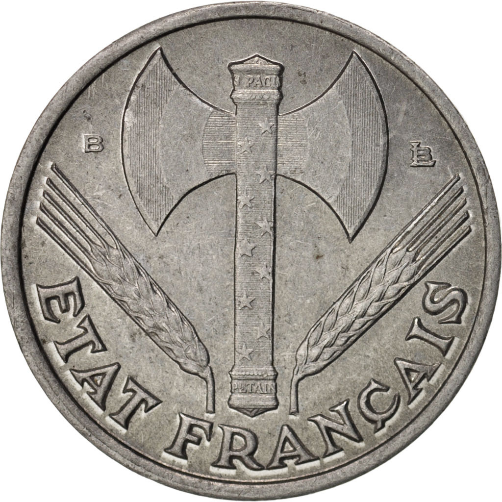 Coin, France, Bazor, 50 Centimes, 1944, Beaumont le Roger, , Aluminum