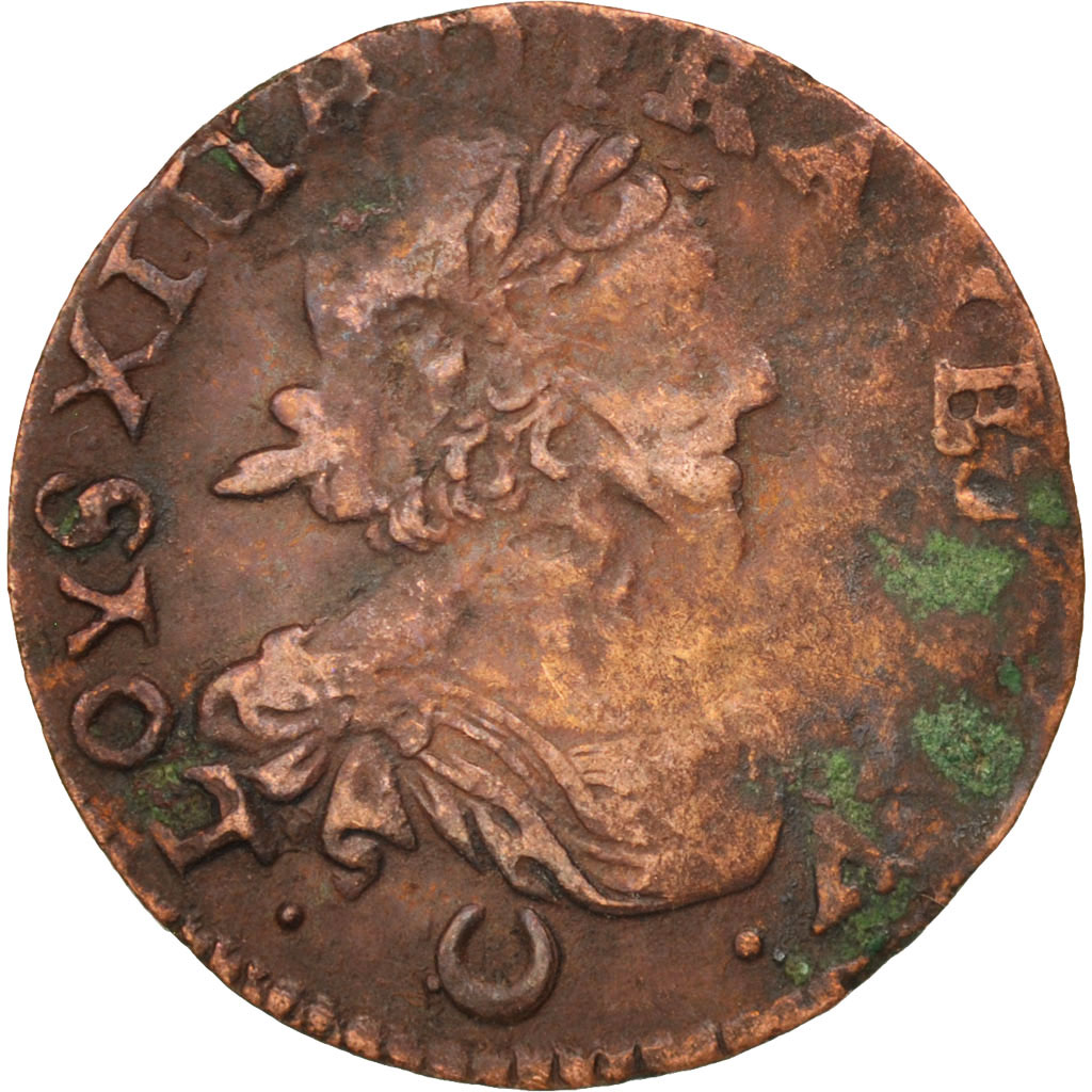 Coin, France, Double Tournois, 1640, , Copper, CGKL:512