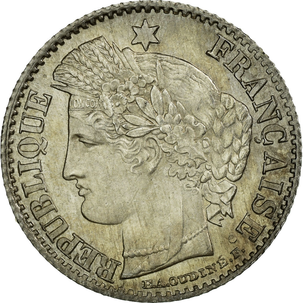 Coin, France, Cérès, 20 Centimes, 1850, Paris, , Silver, Gadoury:303