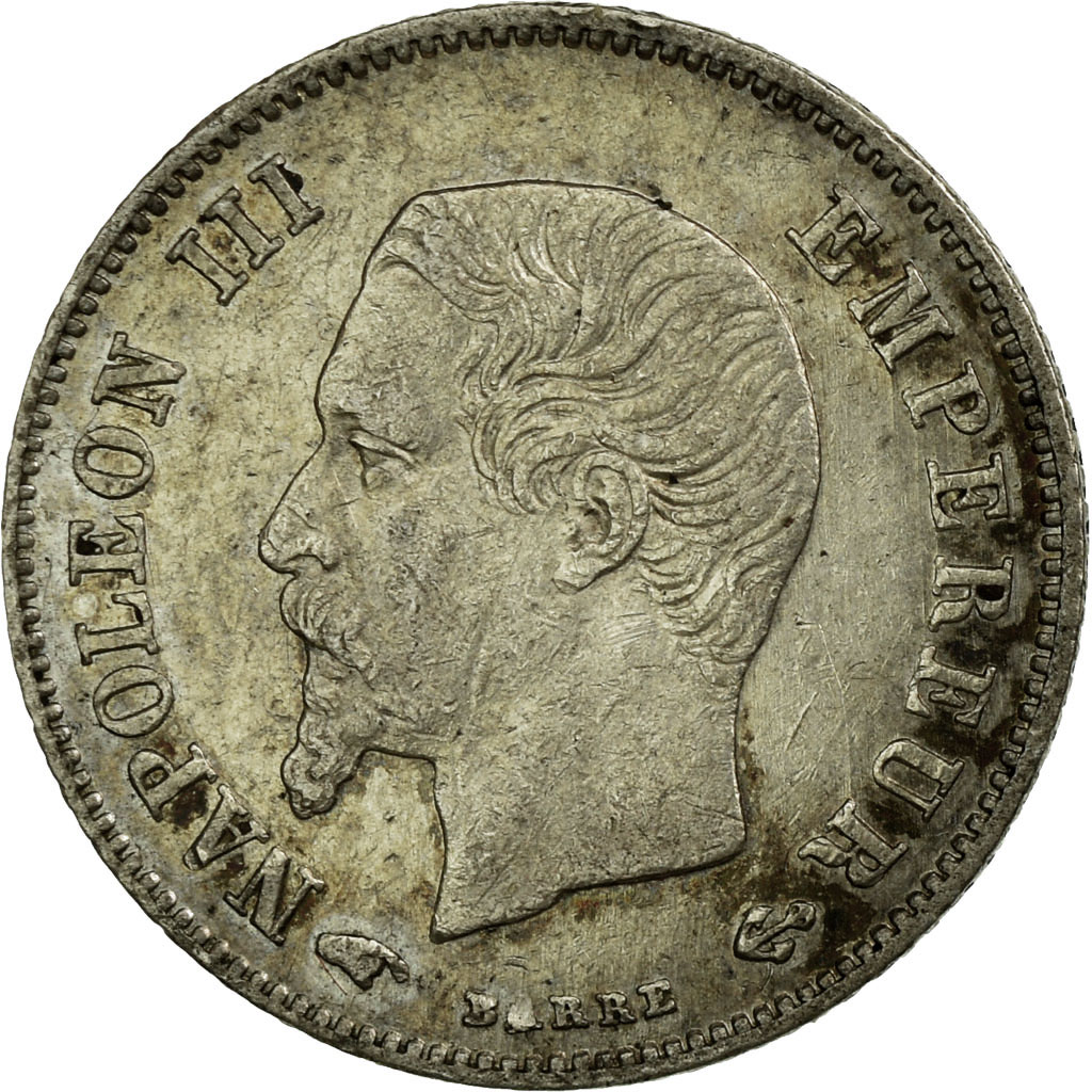 Munten, Frankrijk, Napoleon III, Napoléon III, 20 Centimes, 1859, Paris, PR