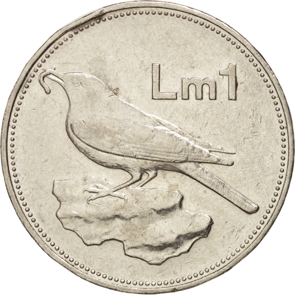 Coin, Malta, Lira, 1986, , Nickel, KM:82