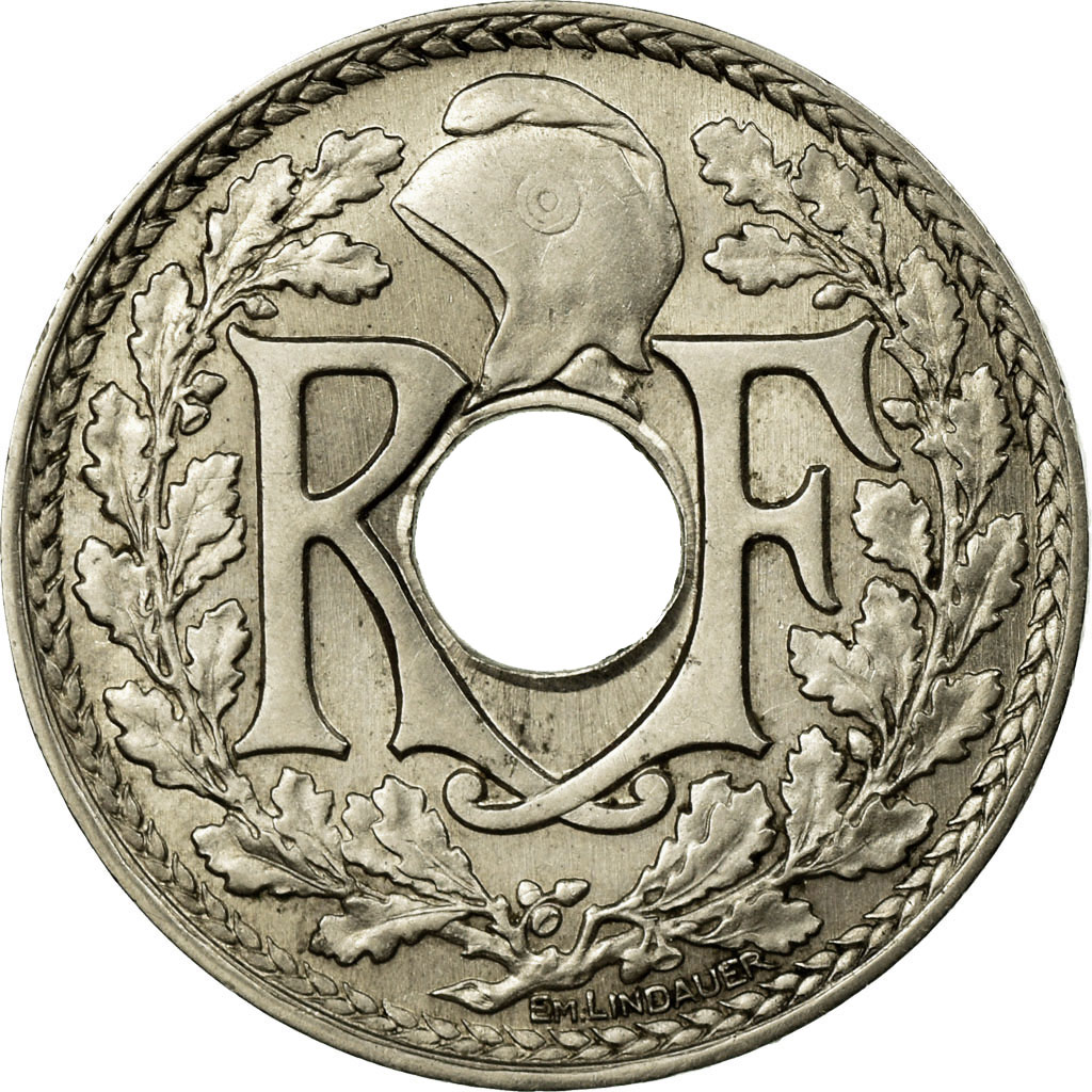 Coin, France, Lindauer, 25 Centimes, 1916, , Nickel, KM:867