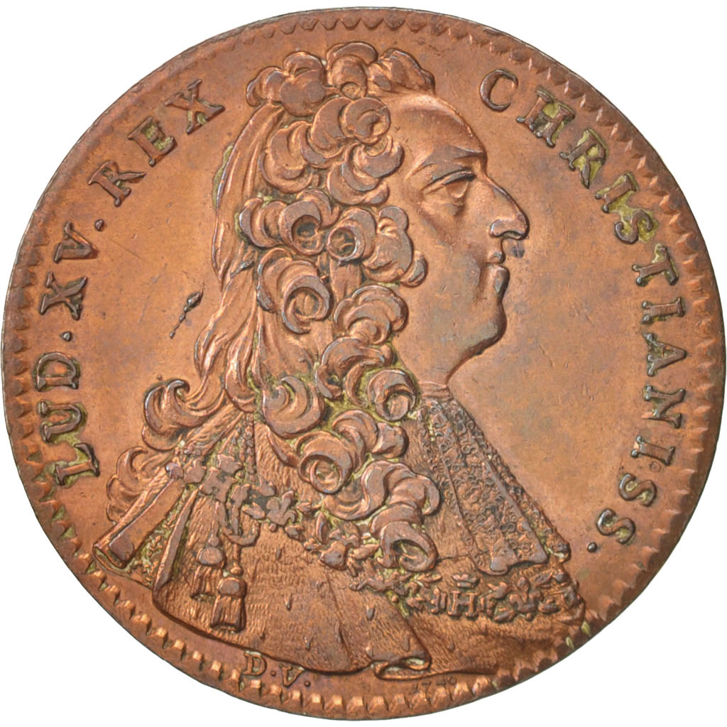 France, Token, Etats de Bourgogne, 1740, , Copper, Feuardent:9846