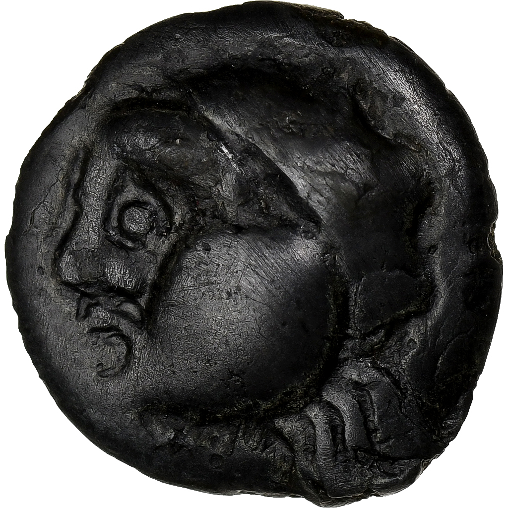 Remi, Potin, 2nd century BC, Potin, AU, Delestrée:151