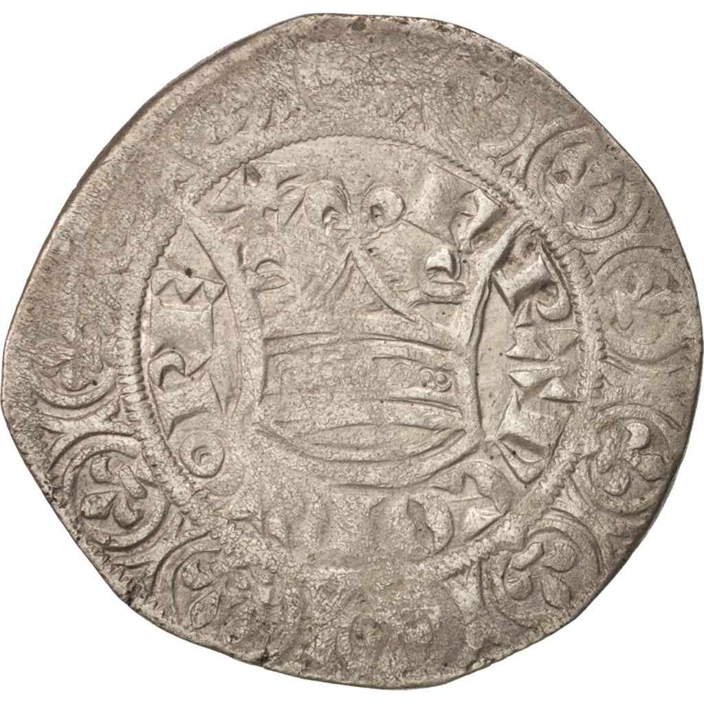 Coin, France, Jean II le Bon, Gros Blanc, VF(30-35), Billon, Duplessy:303